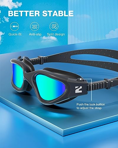 Image of ZIONOR Swim Goggles, G1 SE Swimming Goggles Anti-Fog for Adult Men Women