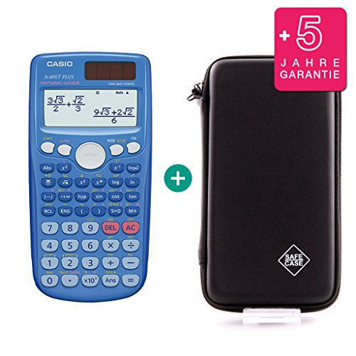 Preisvergleich Produktbild Casio FX-85GT Plus Blau + Schutztasche + Erweiterte Garantie