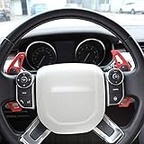 land rover vogue v8 biturbo Paket enthalten: 2 Stück Car Steering Wheel Gear Shift Paddles Trim Aluminum Alloy Accessories 2pcs