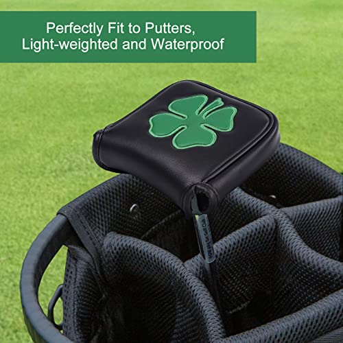 image for GonaFit Golf Club Mallet Putter Headcover - Mallet Putter Cover for Ta