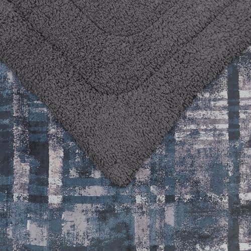 Image of Cloth Fusion Sherpa Fleece AC Blanket for Winter, Single 60x90 inch