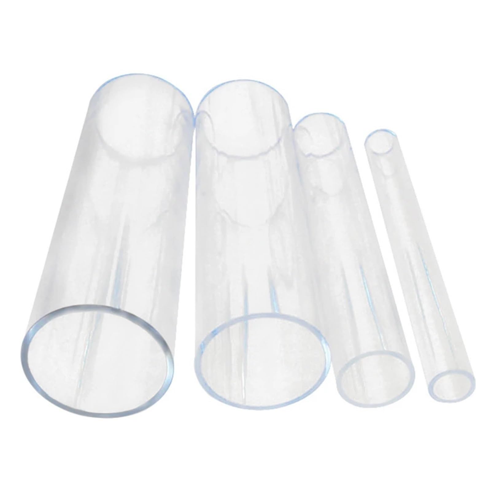 1Pc 50cm Long O.D 16~110mm Transparent Acrylic Pipe Glass Tube Aquarium Accessoires Fittings(Outer Dia 32mm)