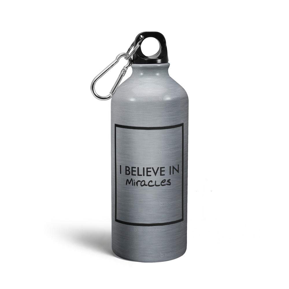 Tee Mafia® Sipper Bottle | Believe Bottle | Gospel Bottle | Jesus Bottles | Printed Sipper Bottle | Christian Bottle| | - [600 Ml, Multicolor]