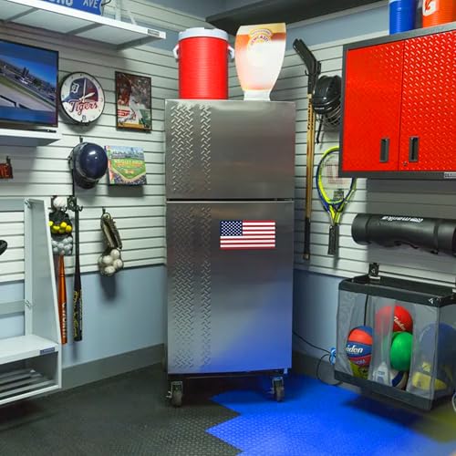 Image of American Flag Magnet - Durable Patriotic USA Car Magnet - Indoor /Outdoor Use - 3 Size Options Available (12 inch x 6.3 inch)