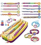 DDAI Friendship Bracelet Making kit for Girls Fancy Bracelets Maker Crafts Toys for 7 8 9 10 11 1...