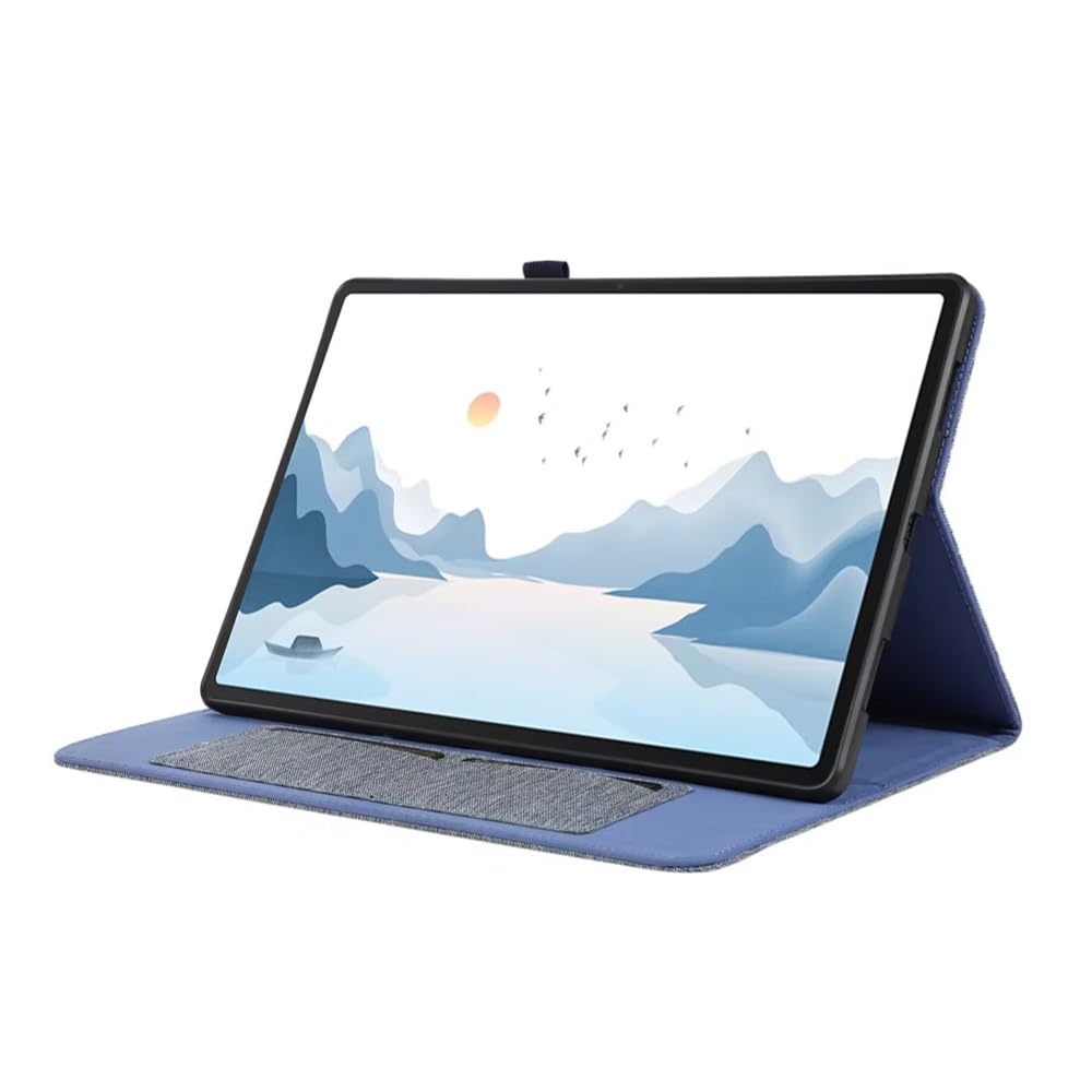 Lenovo Tab P12 本体 + ケース付き Lenovo Tab P12の純正キーボードケースをレビュー！完全にノート