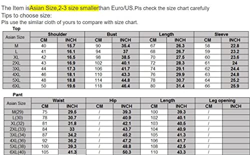 Business Office Herren formelle Hochzeit Bühne Smoking Trauzeugen Anzüge Set 2-teilig Hellrot Asien 6XL (185 cm - 98 kg) – Bild 5