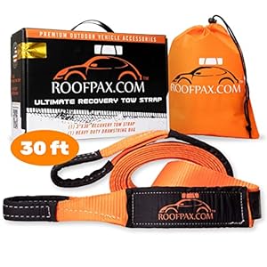 RoofPax Abschleppgurt 7,6 cm x 9,1 m