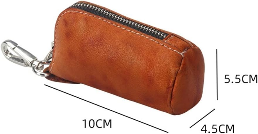 Handmade zipper key case retro universal car