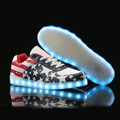 Adults Patriotic Flag Shoes for Men Women USA America Fashion Sneakers President Independence3