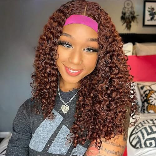 Lace Front Wigs Human Hair HD Transparent Brazilian Natural Black HD Lace Frontal Wigs Pre Plucked with Baby Hair for Women(Band for 12 Inch)