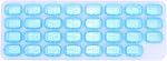 Nolitoy Monthly Pill Organizer 31 Day Portable Medicine Box with Lid Plastic Case for Travel Home and Daily Medication Storage