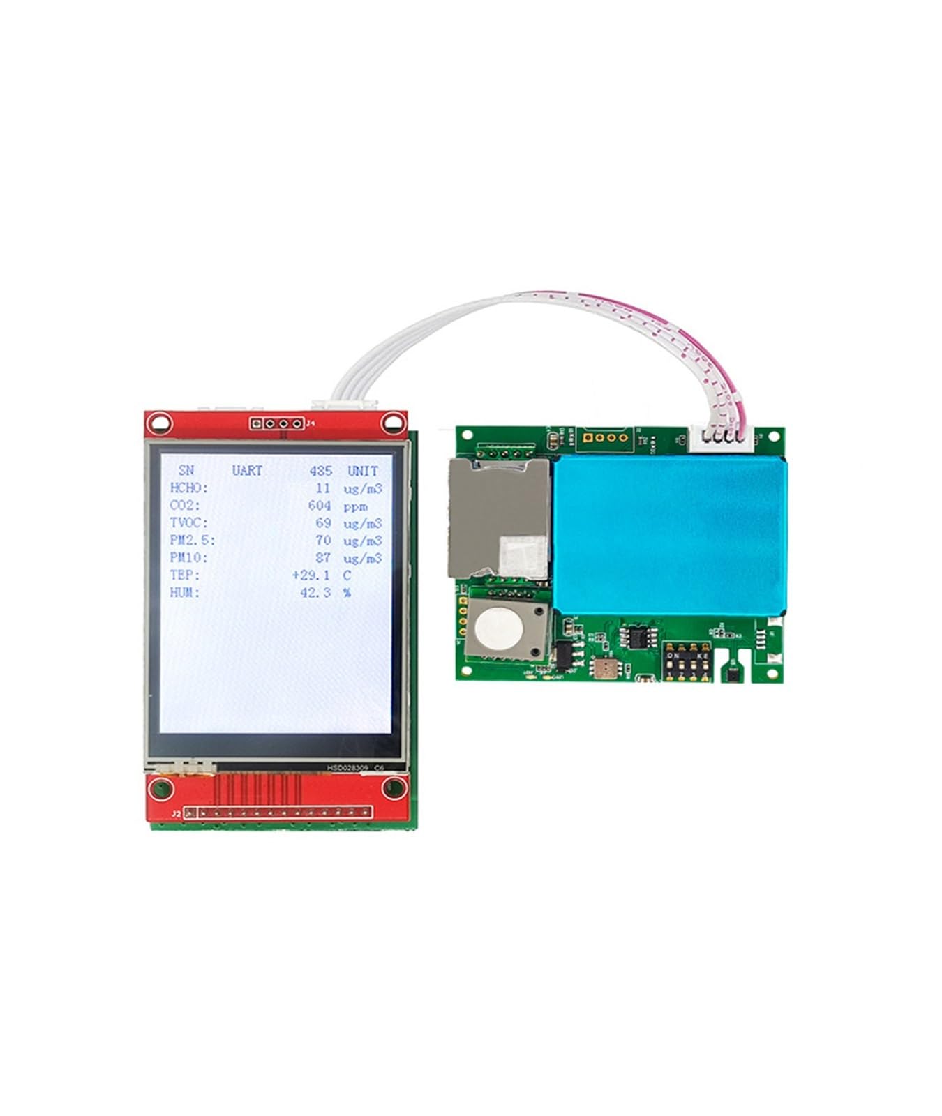 Sensor PM2.5, detección de Calidad del Aire, Sensor CO2, TVOC, HCHO, módulo partículas for Polvo M701B(M701b-uart)