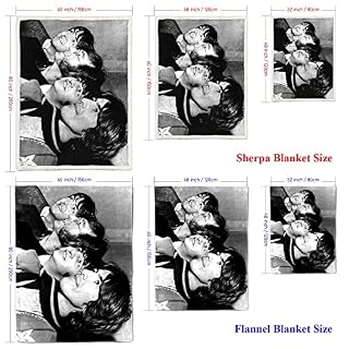 Couvertures Polaire Couverture à Lancer 3D Groupe Rock Britannique Flannel Blanket The Beatles Plush Blanket Pionnier du Heavy Metal Bed Ultra Luxurious Warm andAll Seasons 80x120cm – Image 5