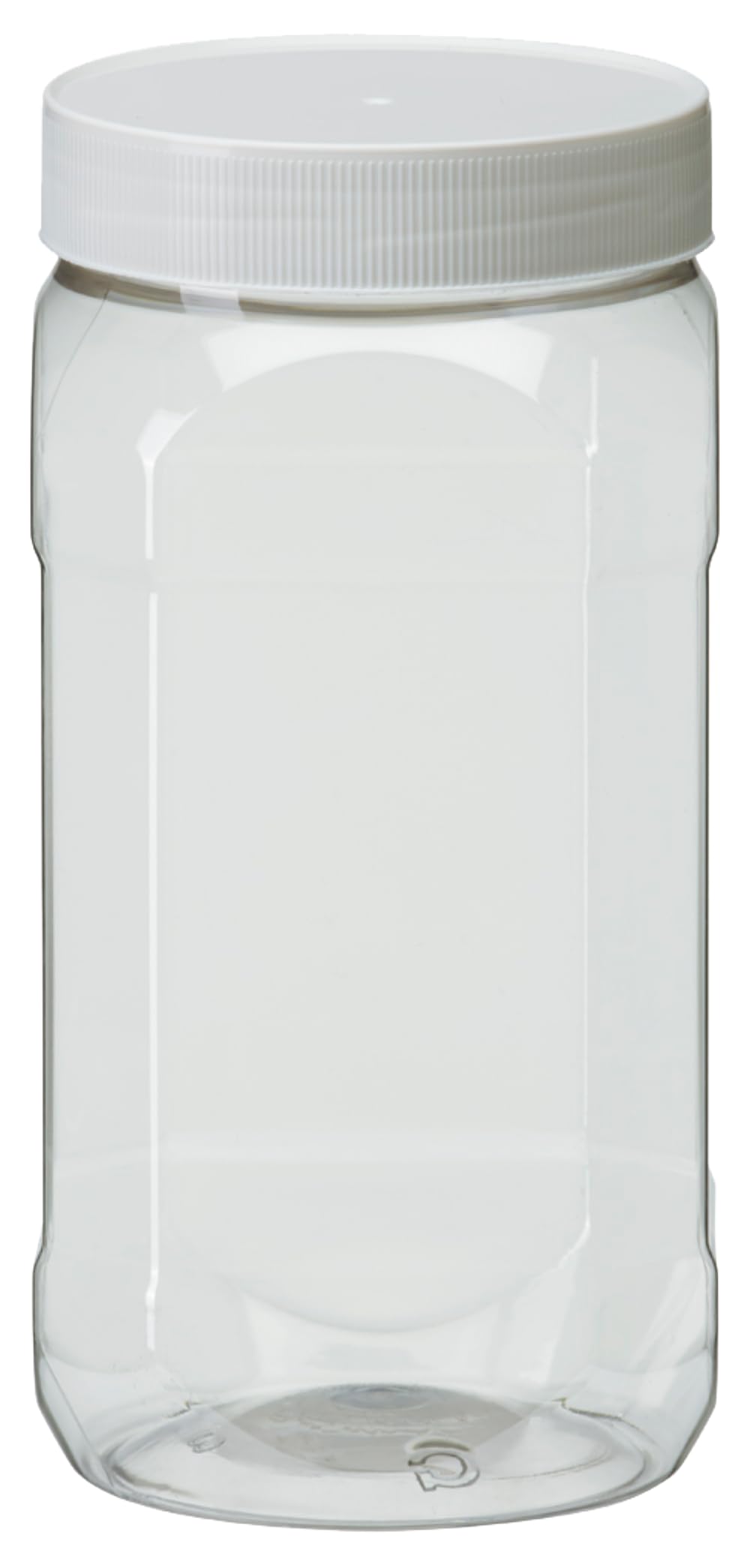 neoLab 10 botellas transparentes de boca ancha, 1000 ml, 175 mm de altura, con tapón de polipropileno, transparente