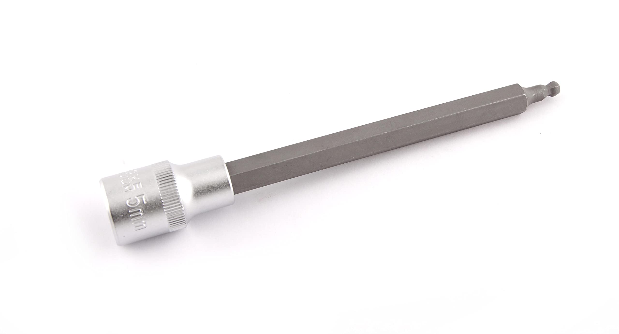 CLAS Equipements Hexagonal Ball Socket 5 mm L.160 mm 1/2 Inch - SA 0421, Grey