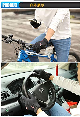 image for Andyshi Gloves Men Women Winter Outdoor Sports Anti-Slip Windproof Wat