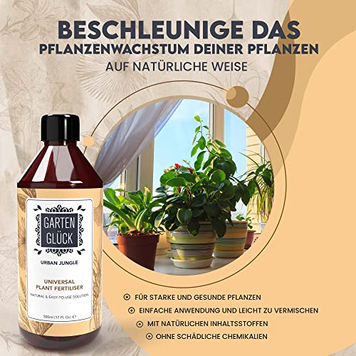 Flüssigdünger Garten Glück Universaldünger für Pflanzenpflege