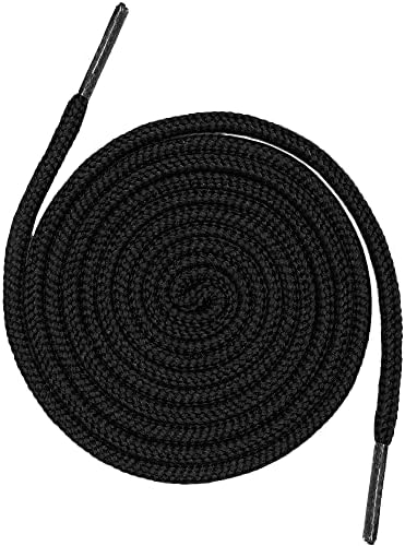 GoLite Bot Bağcığı, Renkli Bot Ayakkabı Bağcığı, Fitilli Bot Bağcık, Ayakkabı Aksesuarı (Siyah 120 Cm) - Görsel 1