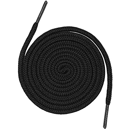 GoLite Bot Bağcığı, Renkli Bot Ayakkabı Bağcığı, Fitilli Bot Bağcık, Ayakkabı Aksesuarı (Siyah 120 Cm)