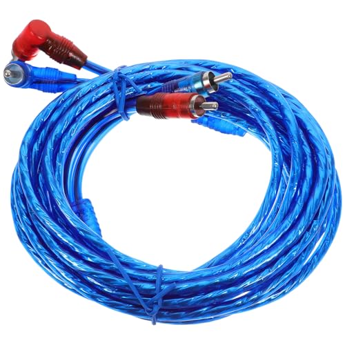 Câble audio RCA pour caisson de basses avec double blindage anti-interférence