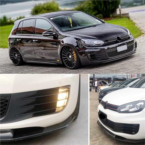 Cejas de faro y rejillas frontales para coche Golf VI GTI: dale un toque tuning 6