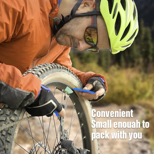 image for Growithcare Heavy Duty Bike Tire Levers 2 Pack - Steel Core & Anti-Sli