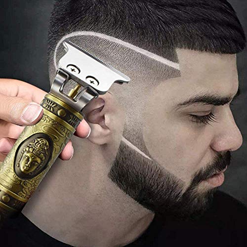 Electric Hair Clippers for Men Professional Cordless,Hair Cutting Zero Gapped Trimmer Haircut Kit Accessories - Thumbnail 2
