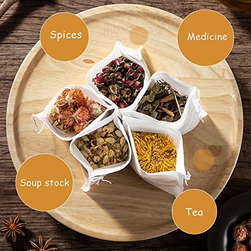 300 bustine di tè, bustine di tè colino con