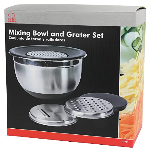 Set de Tazón para Mezclar y Rallador Chef Craft miniatura 2