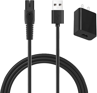 Charger Charging Cord Compatible with Philips One Blade QP2724 QP4530 QP2834 QP4631 QP6531 5V Charger for Multigroom Series MG7910 MG7970 MG5910 MG9510 MG9520 PQ888