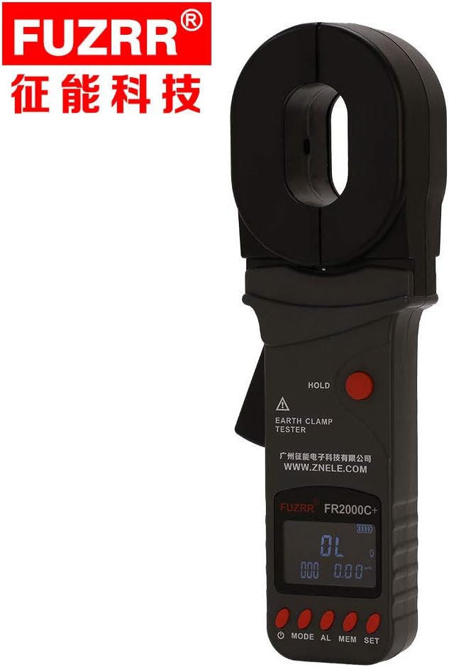 ISO EMC LVD FR2000C+ Clamp Earth Resistance Tester