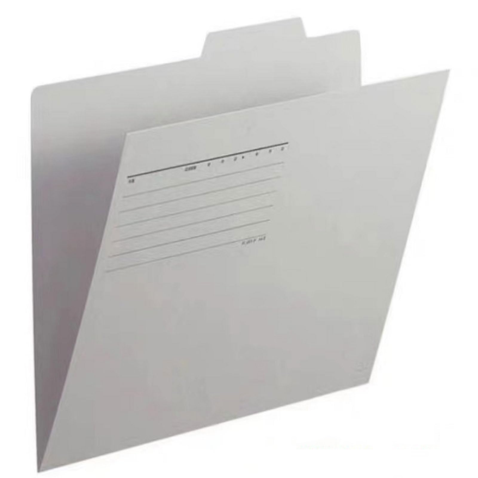 JUSKAQZYI 10-piece Paper Folder Single-piece Folder Classification Folder Suitable for Office Documents School Test Paper Storage