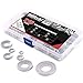 Hilitchi 215-Pcs [M3 - M12] Metric 304 Stainless Steel Belleville Spring Washer Assortment Set