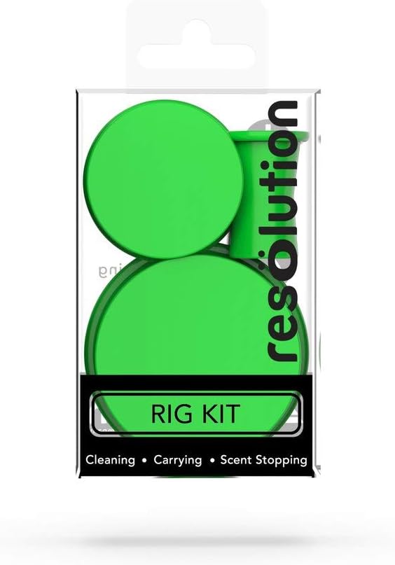 Resolution Cleaning Caps RIG Size (Green)