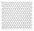 Penny Round Tile Arctic White Porcelain Mosaic Matte Look Wall and Floor Tile (Box of 10 Sheets) for Kitchen Backsplash, Bathroom Floor, Accent Wall