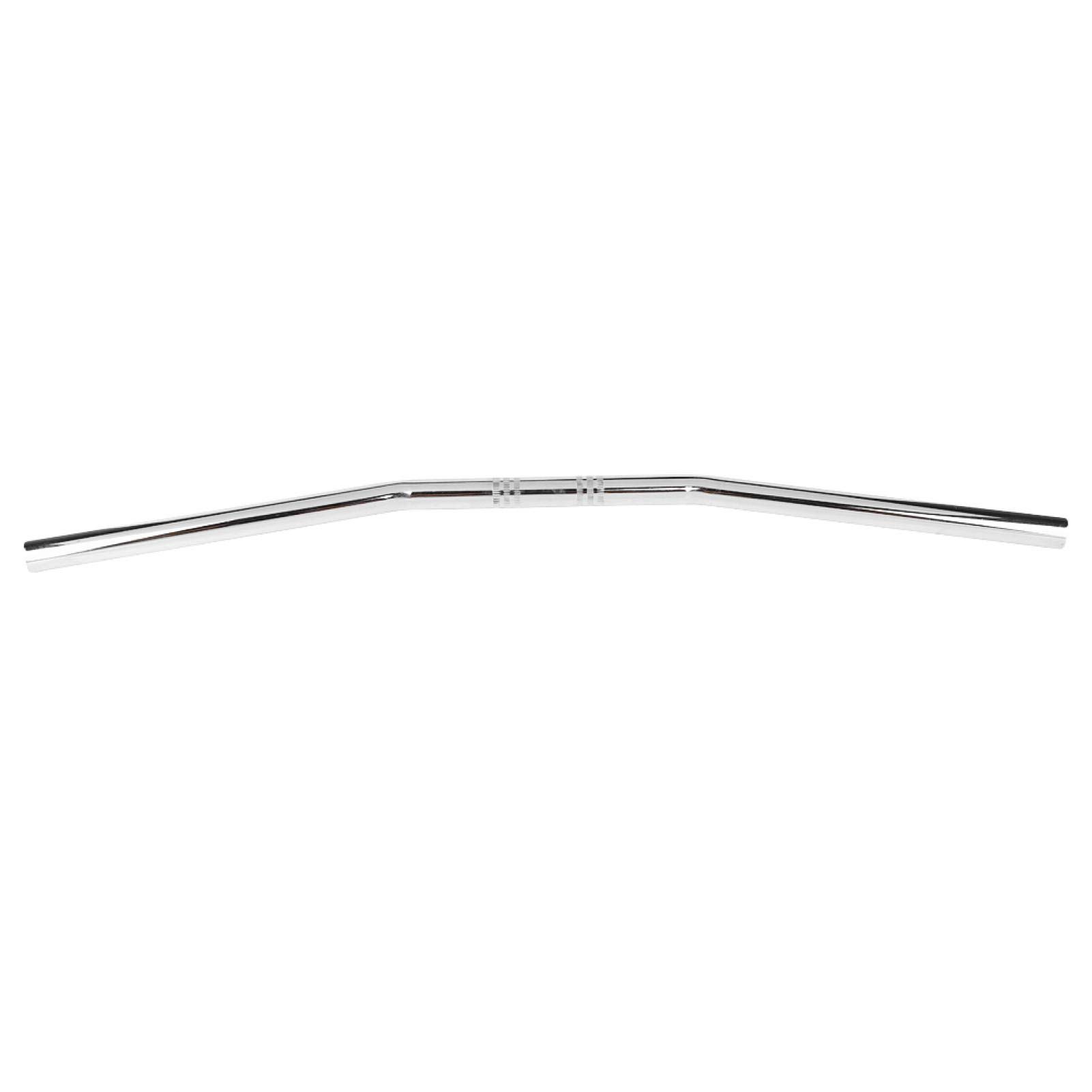 Qiilu QL04742 Manubrio con manubrio per curve a manubrio da 7/8 ", 22 mm, colore nero(Silver)