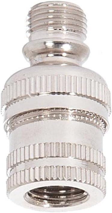 B&P Lamp® Knurled Ball Lamp Swivel, Unfinished Brass