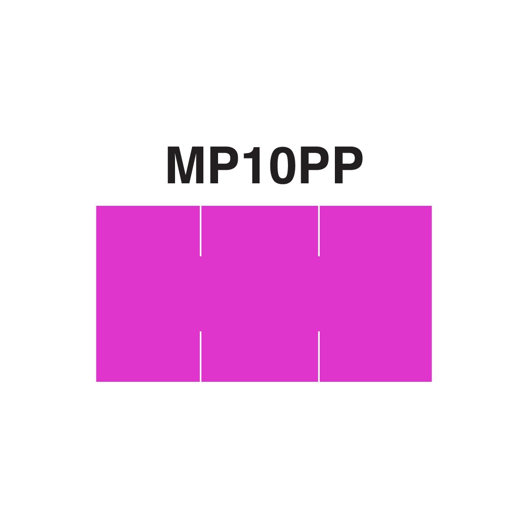 Large Yellow 2 Part Perforated Price Coupon Tags / 1000