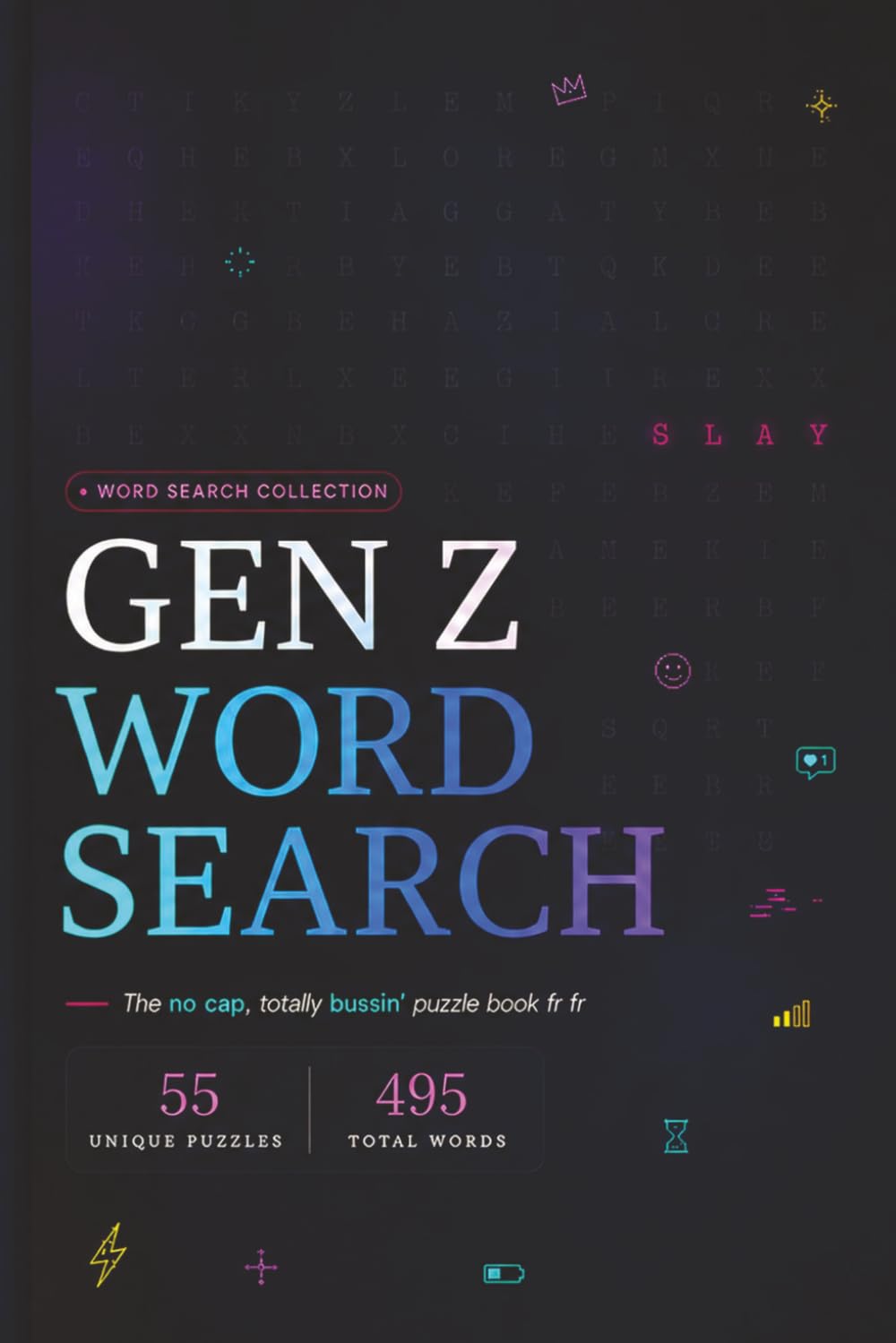 Gen Z Word Search: Fun & Entertaining Puzzles Featuring Internet Slang, Meme Culture & Viral Trends