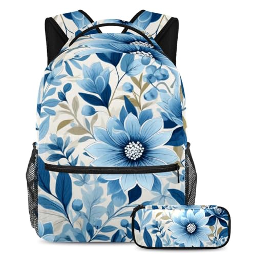 Sac à dos grand volume avec trousse à crayons pour l'organisation des collégiens