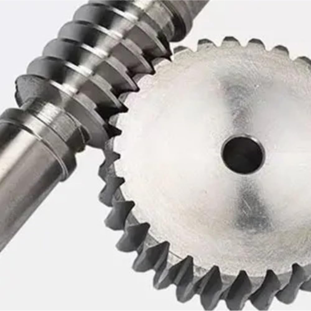 Varilla de transmisión acero 2 m, 45 mm, relación 1:60 for CNC, reductor engranajes helicoidales con orificio proceso, módulo, 60 T