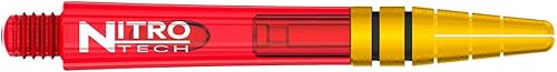 Miniatura 7 de RED DRAGON Nitrotech - Tallos de dardos intermedios - 2 juegos por paquete (6 tallos en total)