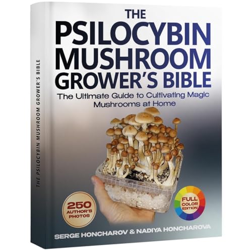 The Psilocybin Mushroom Grower&rsquo;s Bible Audiolibro Por Serge Honcharov, Nadiya Honcharova arte de portada