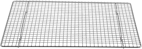 Libertyware - Estante, parrilla de refrigeración de cruce transversal profesional para sartén - rejilla de goteo de 16-1/2" x 12", paquete por 2