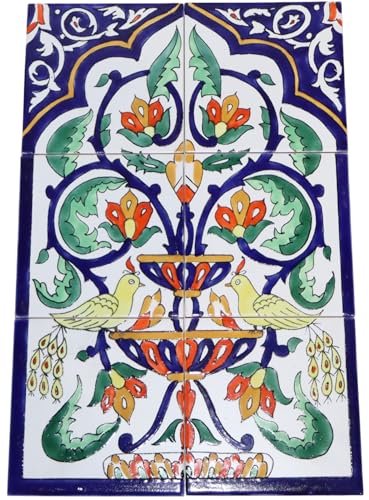 WTD 06-59 - Baldosas de cerámica (45 x 30 cm), diseño oriental