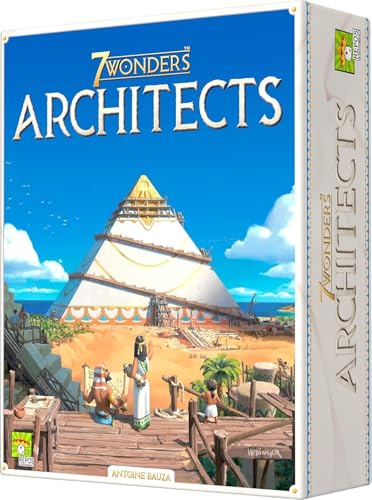 Repos Production, 7 Wonders Architects, Board Game, Ages 8+, 2-7 Players, 25 Minutes Playing Time