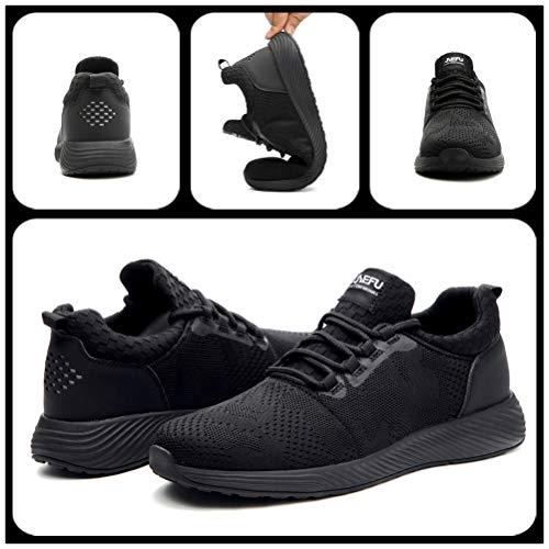 Foto von KTDYG Herren Damen Arbeitsschuhe S3 Sicherheitsschuhe Leicht Sportlich Schutzschuhe Stahlkappen Schuhe 35-48