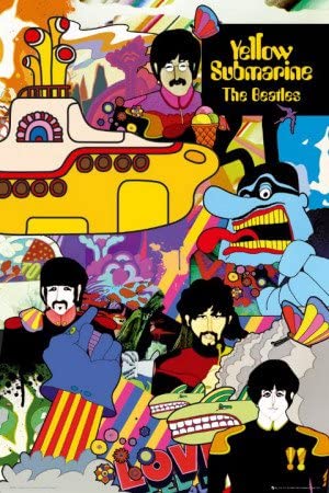 GB eye LTD, The Beatles, Yellow Submarine, Maxi