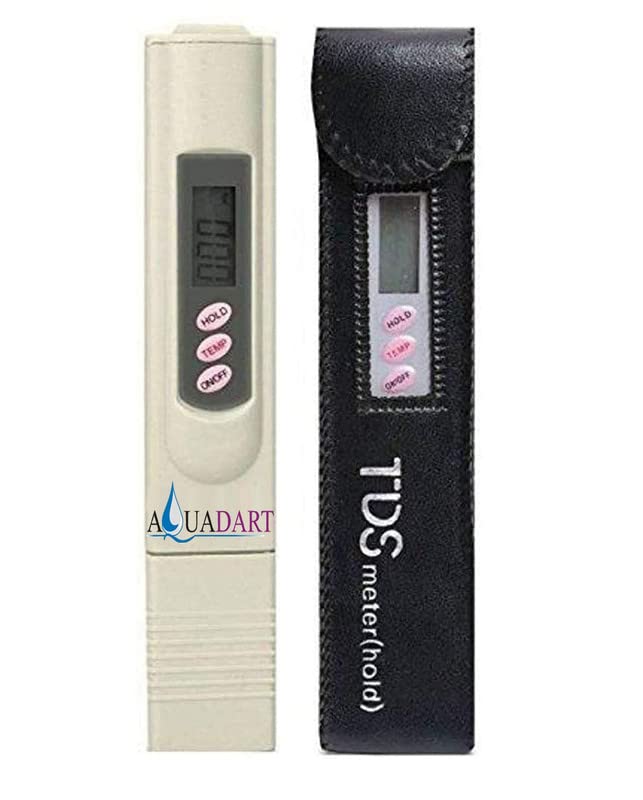 AquaDart TDS Meter Digital LCD TDS Meter Tester for Water Quality Test Measurement Range for Water